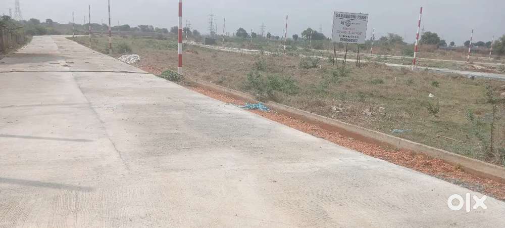 Plot sale near Railsouda. Just 2 km from railway station.