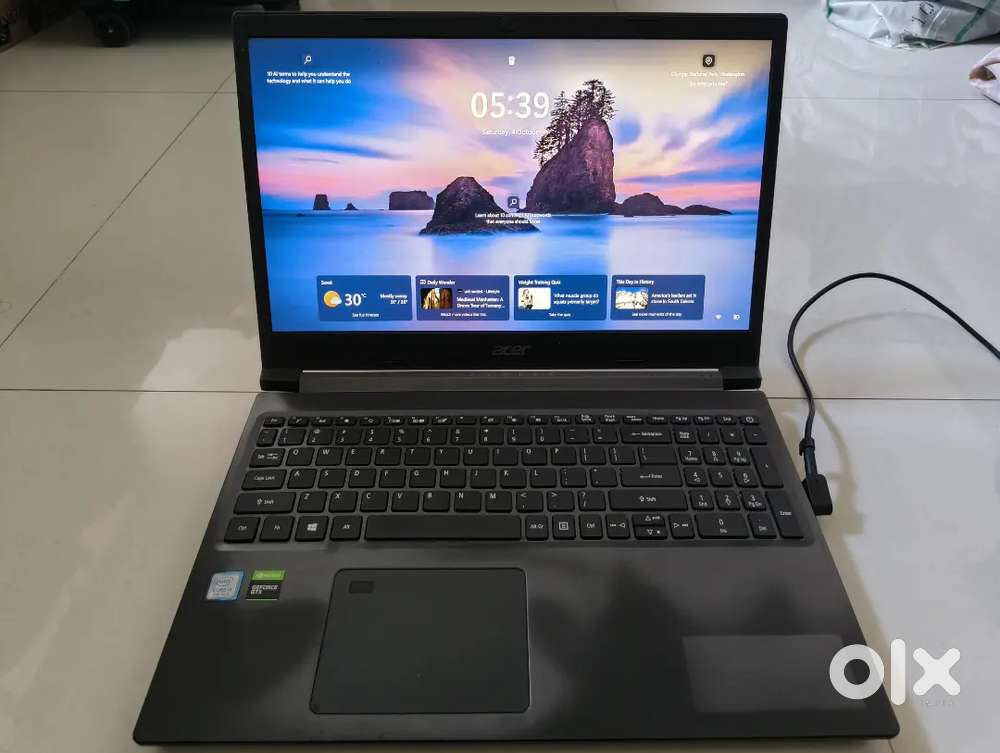 Acer Aspire 7 32 GB Ram 9th Gen Core i5 laptop
