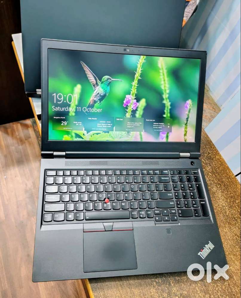 ֍ 16 GB RTX A 5000 Graphics* ThinkPad P15* 64 GB RAM* 1 TB*I7 10th Gen