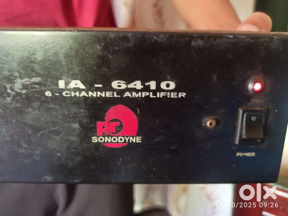 Sonodyne IA-6410- 6channel amp
