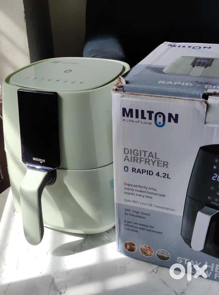 MILTON Rapid Digital Air Fryer 4.2L,1450W