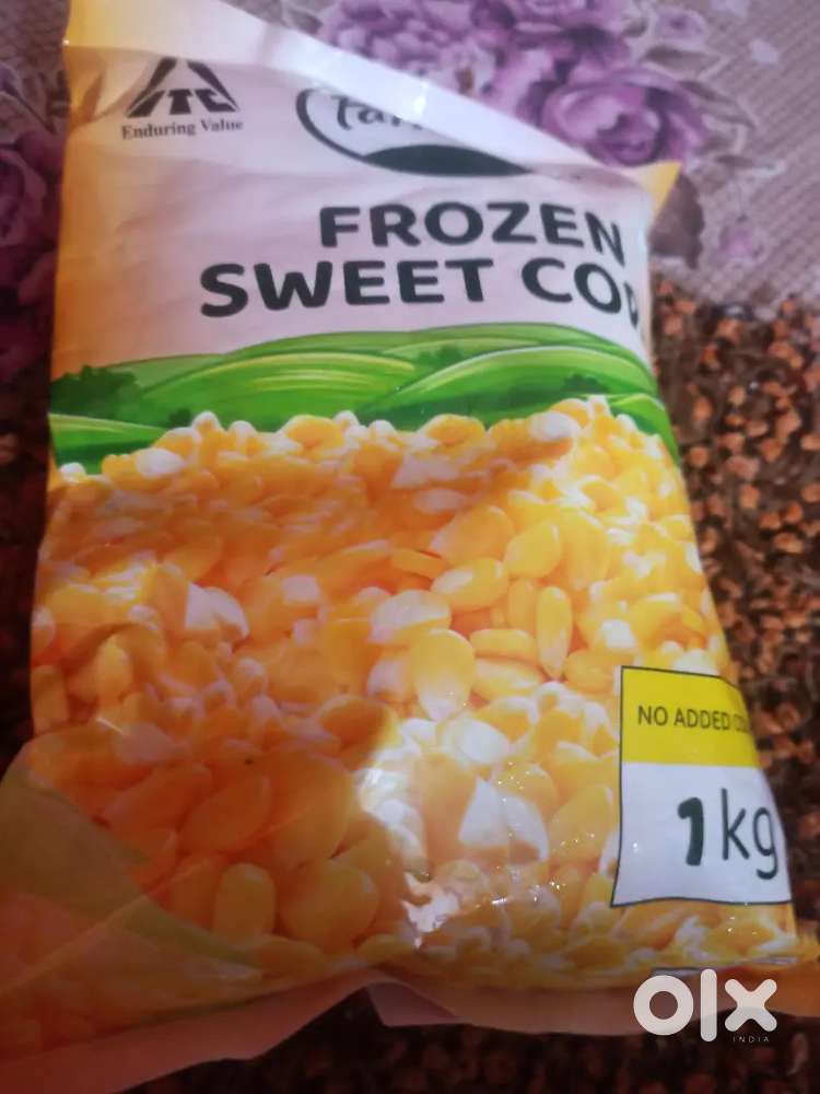 Frozen sweet corn