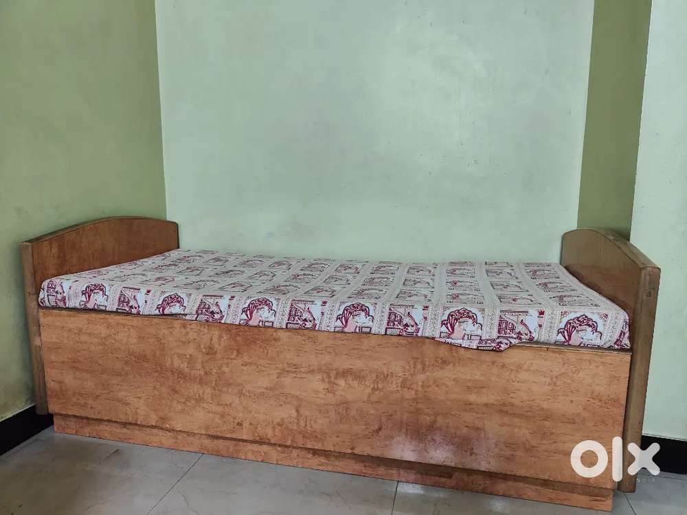 Bed with storage with mattress