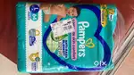 Pamper large size new  diaper 62 pack