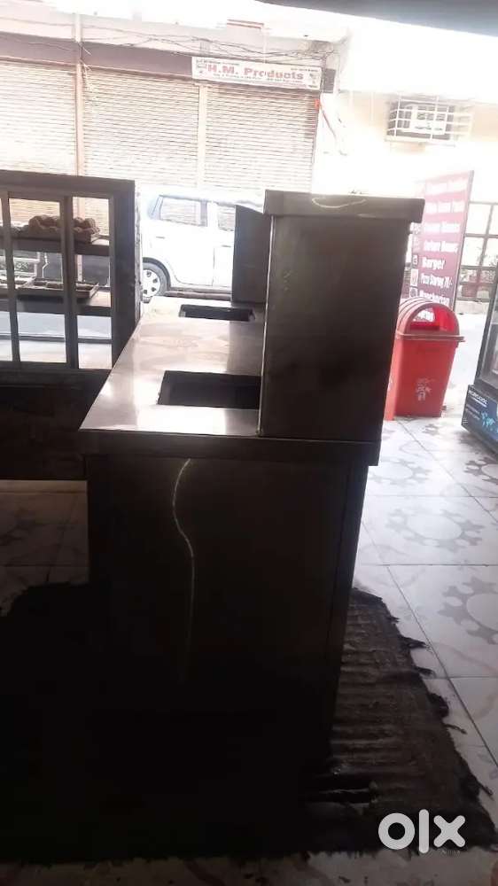 Steel counter