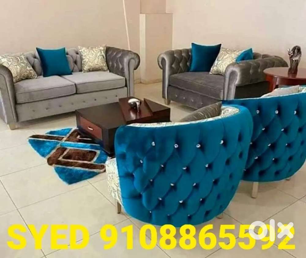 New design l shape corner sofa set 3year warranty bed cot WS105