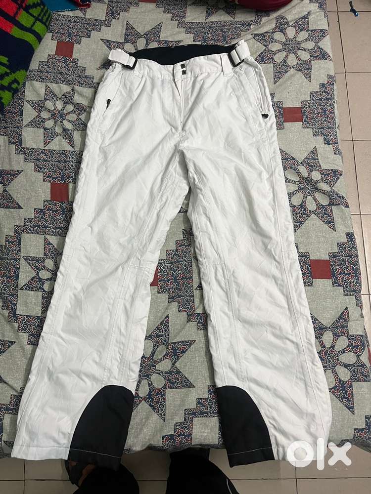 White trackpants