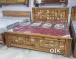 Full teakwood cots only at harmain furnitures q