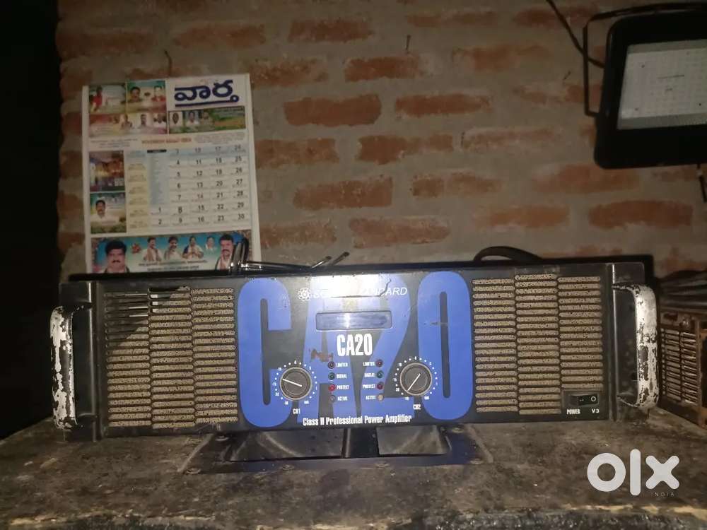 Dj original amplifier ca20 rcf bass