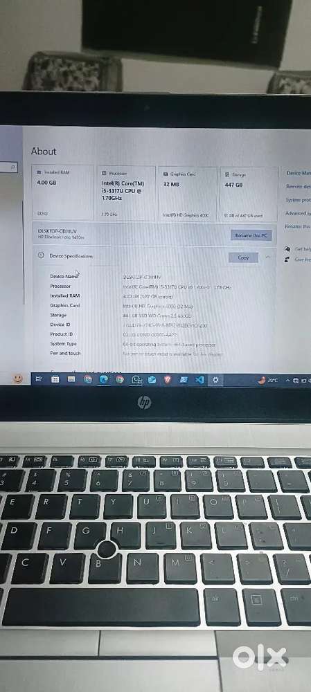HP CORE I5