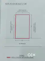 Plot for sale in Siricilla 206 square yards.