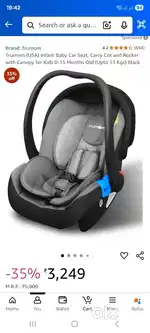 Infant car seat