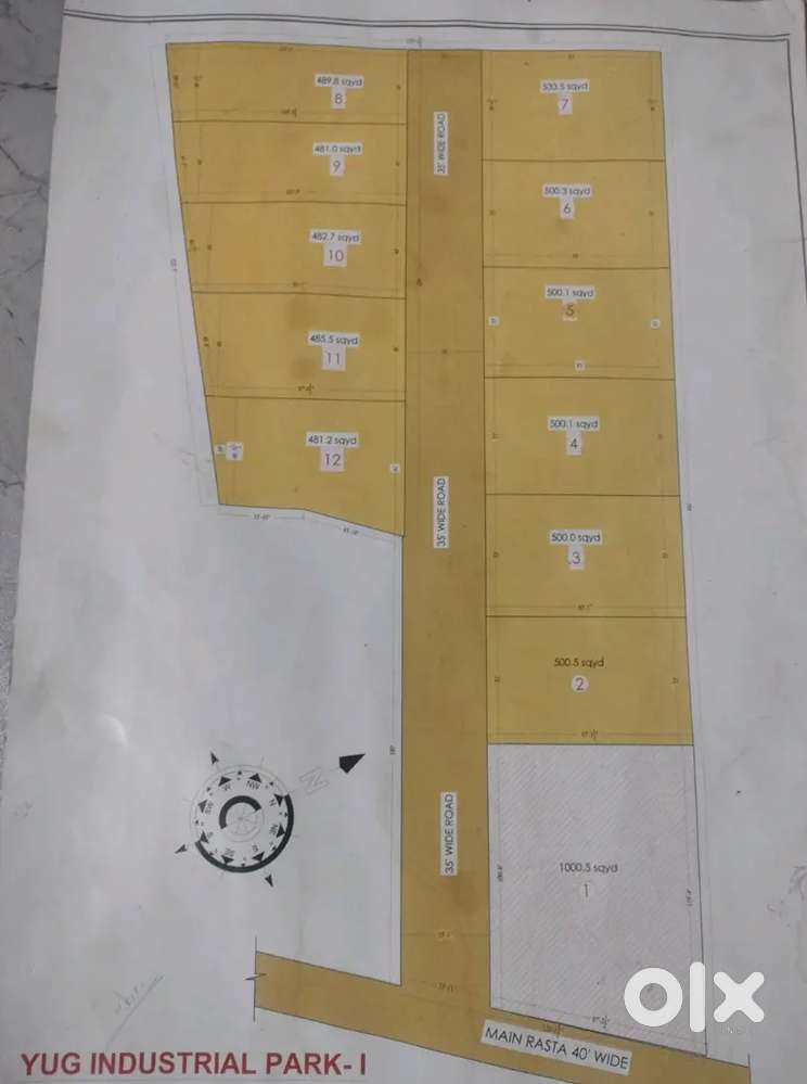 Indrustrial land available for best growing zone of Ghaziabad.