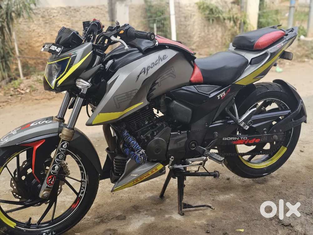 2017 TVS APPACHI RTR 200 SINGLE OWNER SELF START