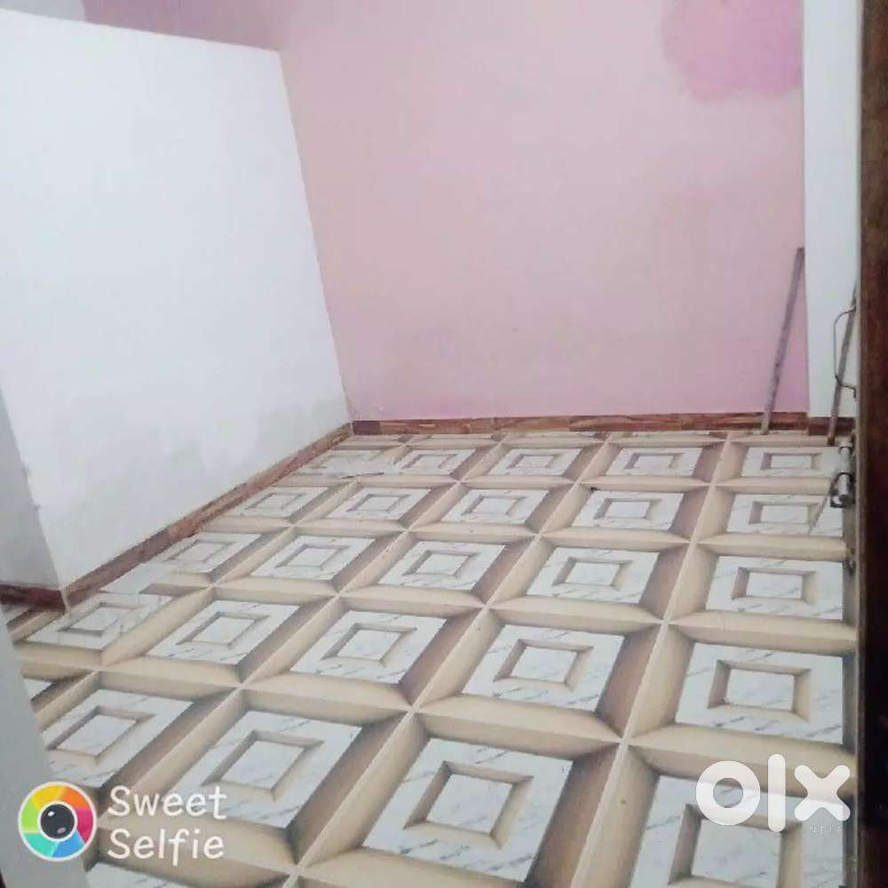 Hall kitchen bed room attach letbath balcony