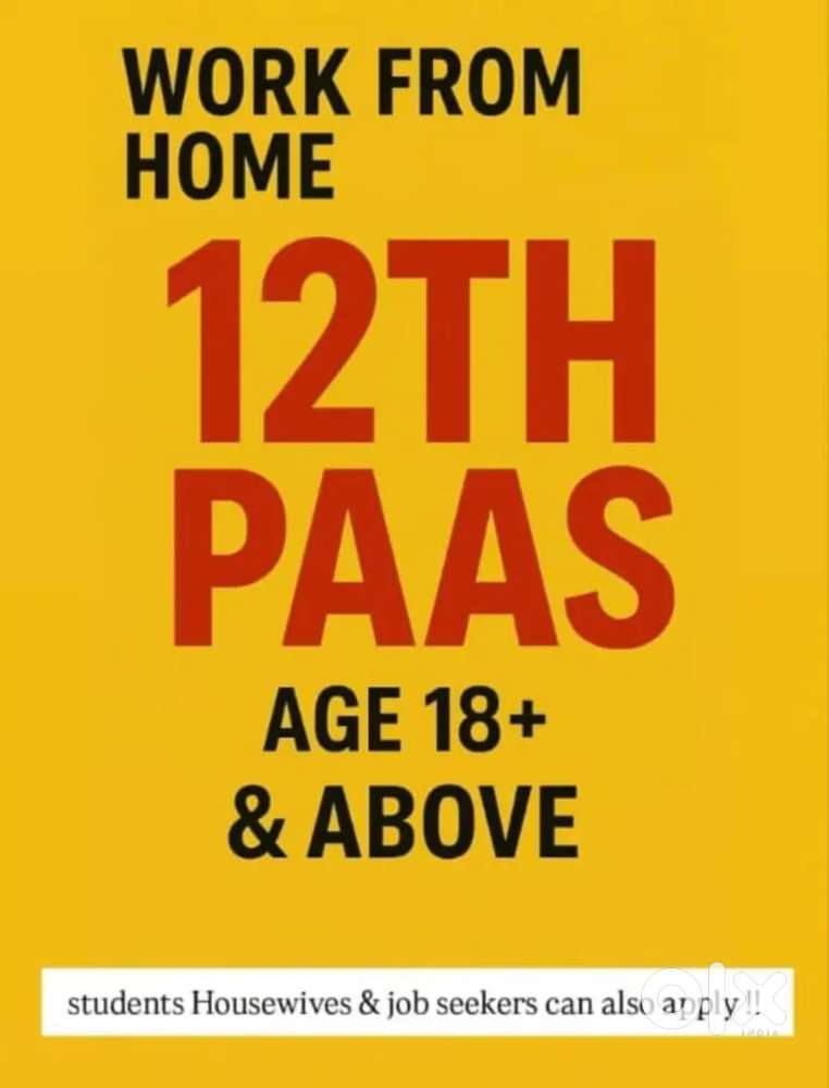 Online Work from home Opportunity