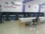 1100 sq feet fully furnished office space for lease at model town.
