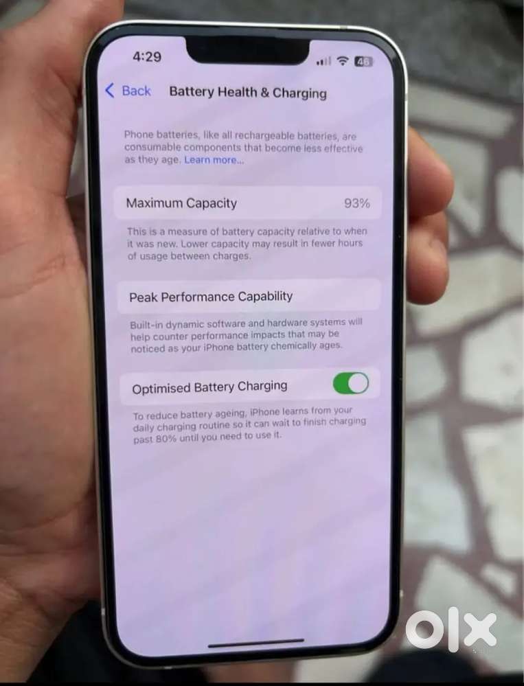 iPhone 13 5G 128 GB internal memory