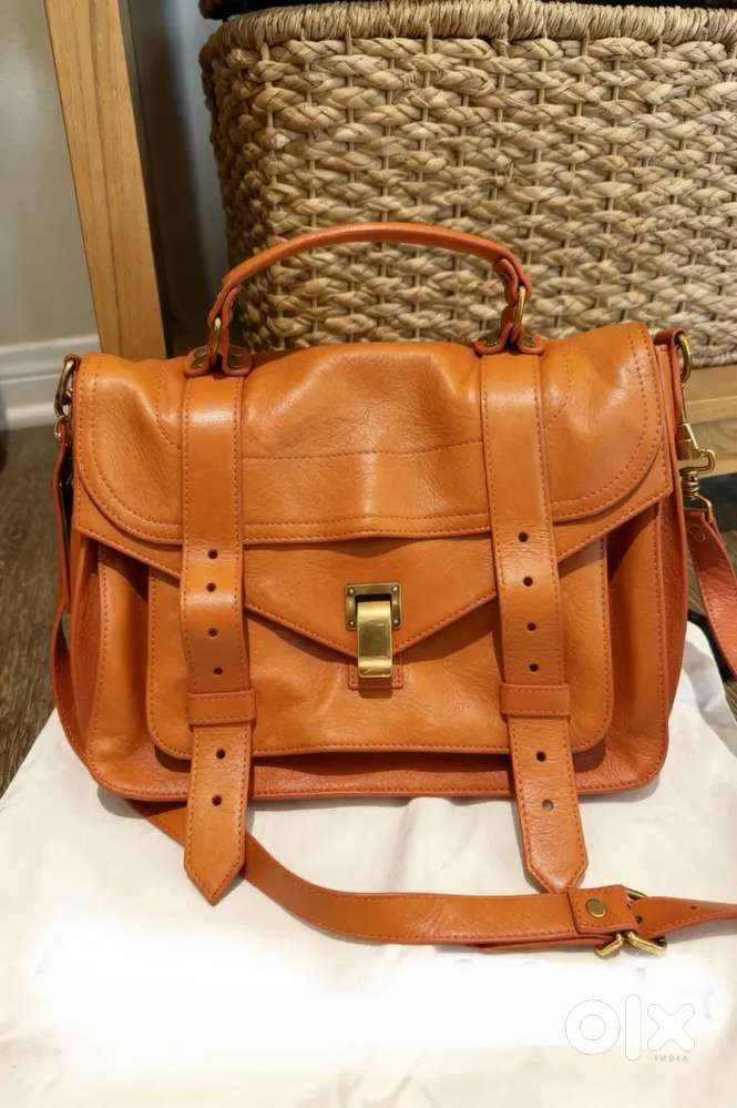 New unused Proeñza Schouler PS1 Medium Satchel Crossbody Bag