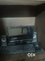 Desktop Computer with Home theater for sale