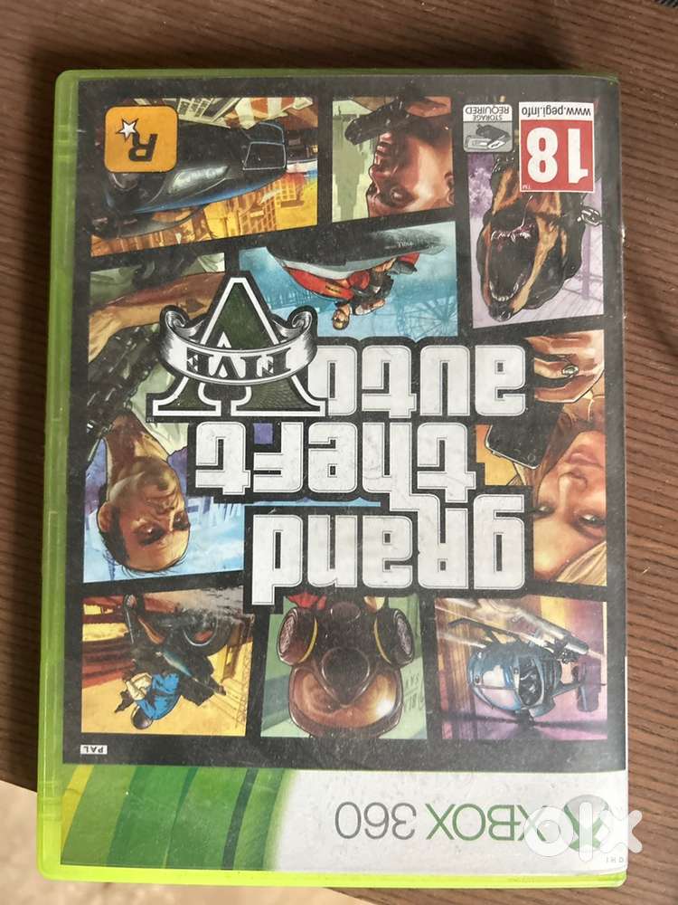 GTA 5 cd for xbox 360