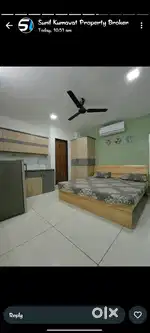 Independent fully furnished Studio room for rent near Mahindra showroo