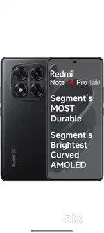 Redmi note 14 Pro 256 just 1 month use box and charger available