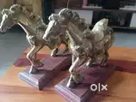 Brass horse articles