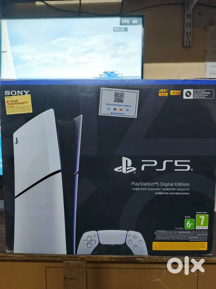 Ps5 slim digital edition with warranty