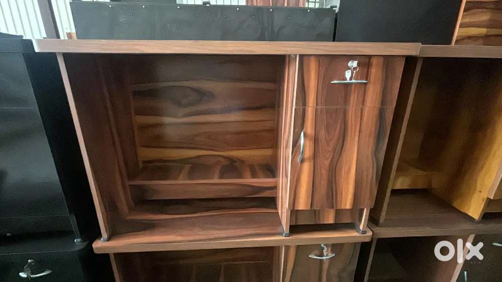 Double drawer study counter office table