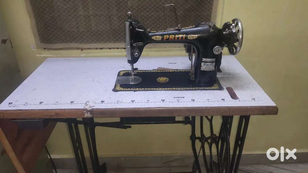 Priti Sewing Machine big With Motor and Table for sale