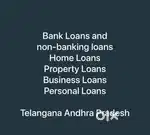 All type of bank loans provide