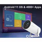 WiFi Home Cinema Portable Android Projector wit Mobile Casting YouTube