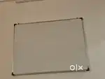 White board. One side white other side chalk board