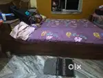 Dubal box bed engineering word with mattress