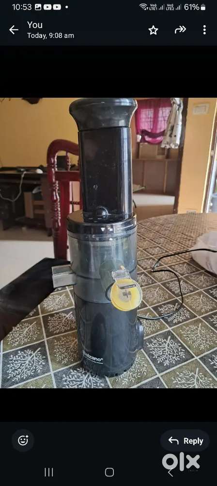 Juicer for fruits and vegitables