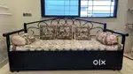 Metal Sofa cumbed