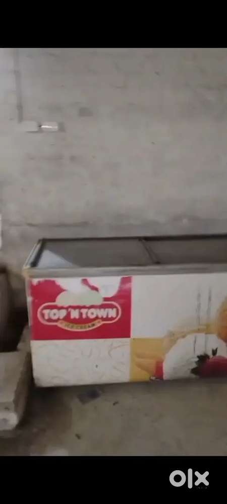 Deep freezer and cafe setup