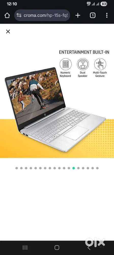 HP LAPTOP 15S-FQ5327TU
