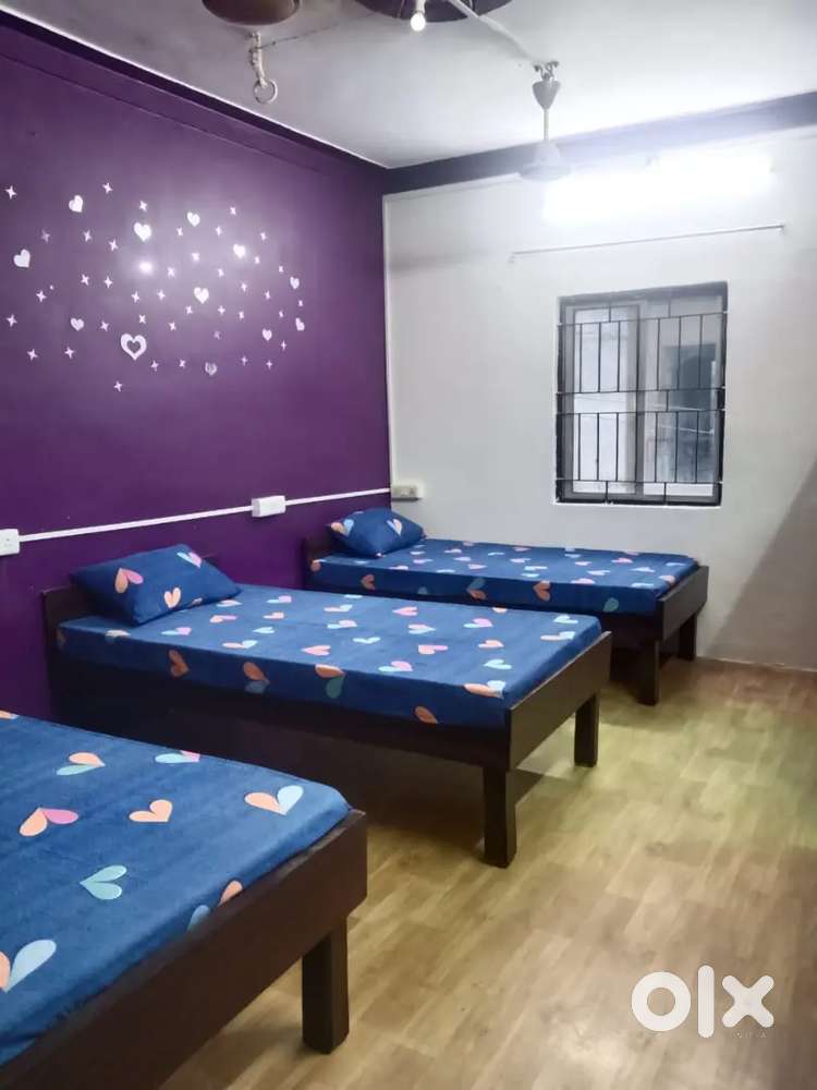 Fully Furnished girls PG At Available Karelibaug