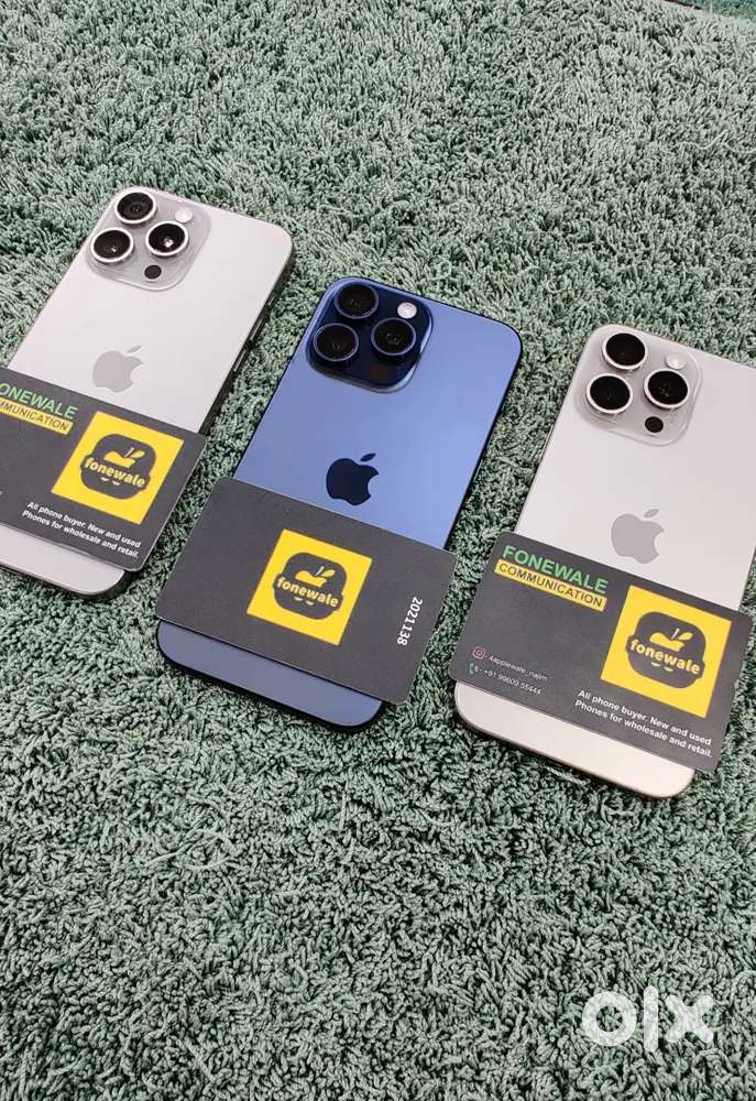 EXCELLENT CONDITION IPHONE 15 PRO MAX 256GB STARTING AT JUST RS 78,999