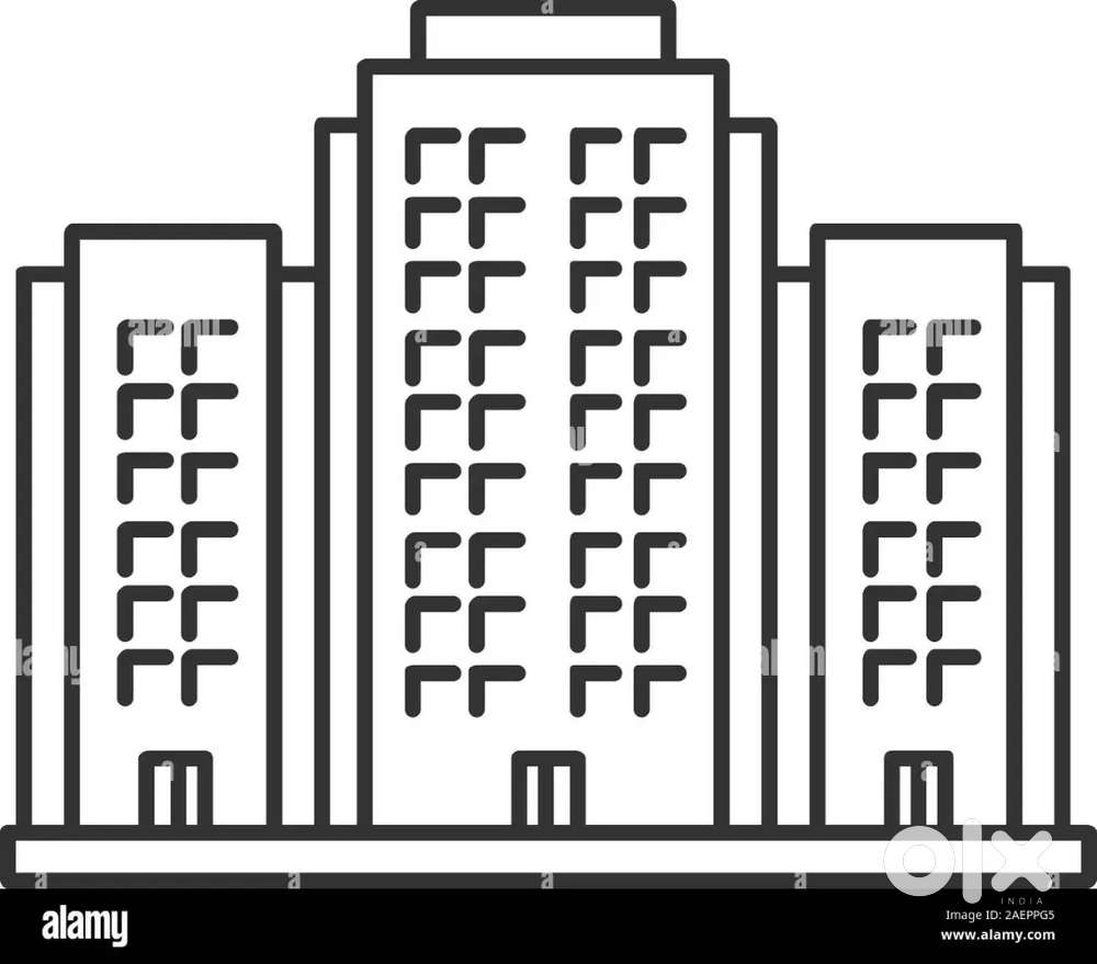 2 BHK Semi furnished flat on Rent