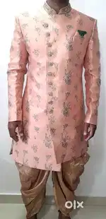 Manyavar sherwani patiala set