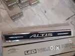 Corolla altis all models welcome plates set of 4