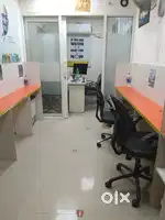 1 cabin 6 workstations office space in cloud9 vaishali