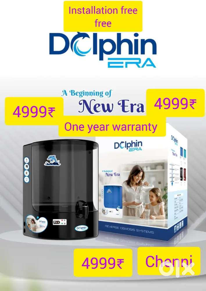 New Dolphin queen water purifier 15 lph 9 stage filtration