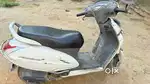 Maintained scooty with one new tyre