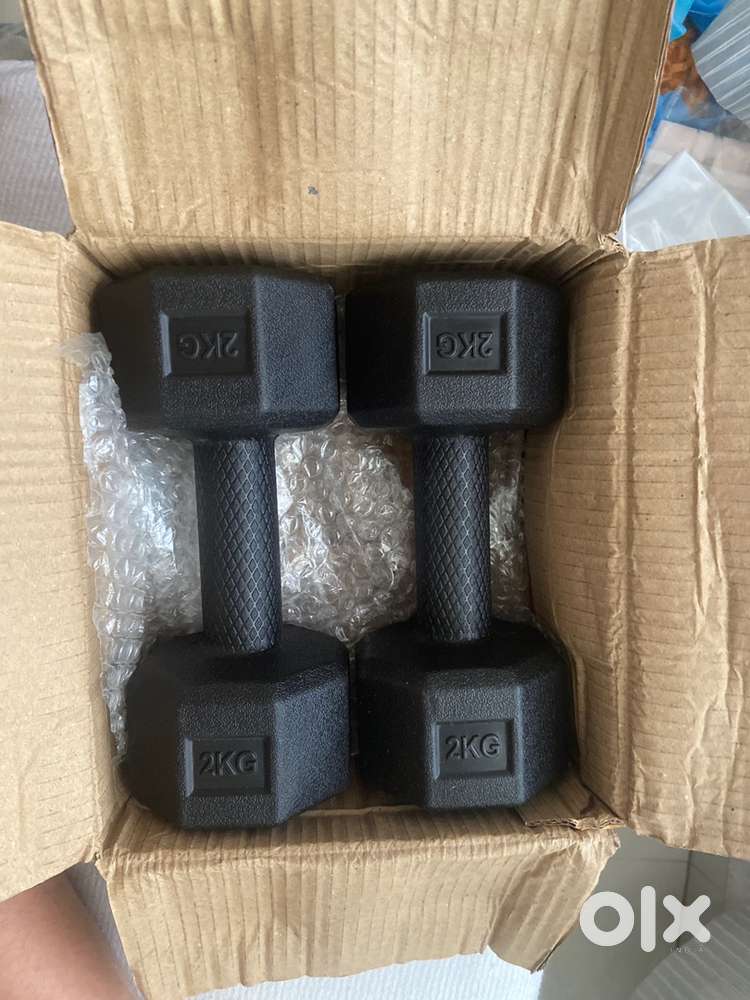 2 kg dumbbells 2 pieces
