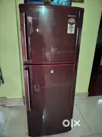 Double door refrigerator with five star rating and 260litre capacity