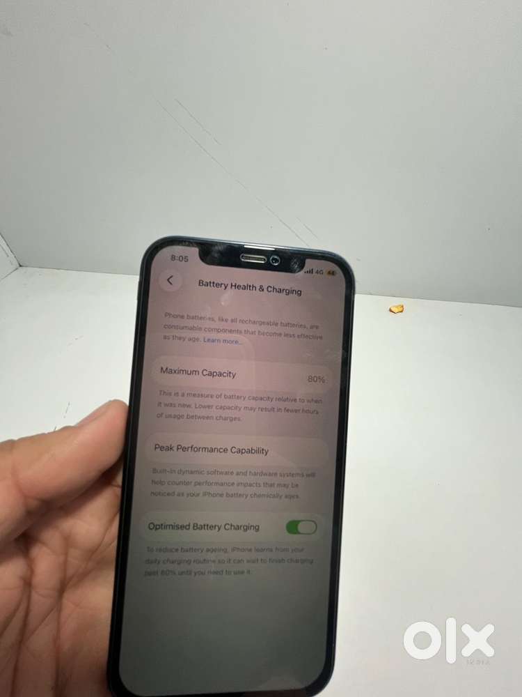 iPhone 12 never open 64GB battery health 80% all original